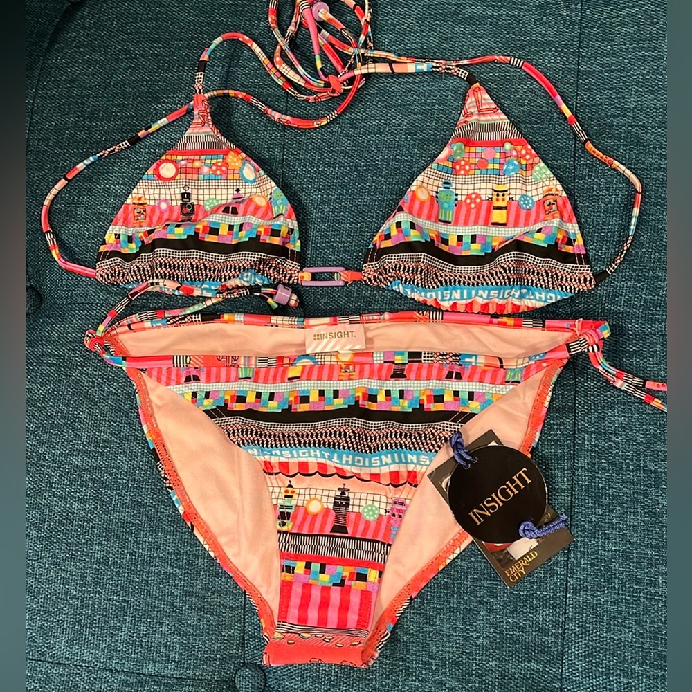 NWT Insight Pinball Wizard Retro Arcade Bikini